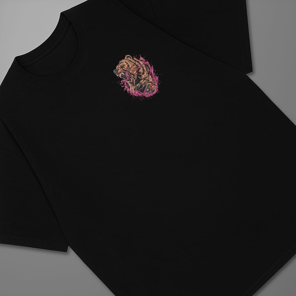 Angry Bear – Wild Instinct Tee - Image 2