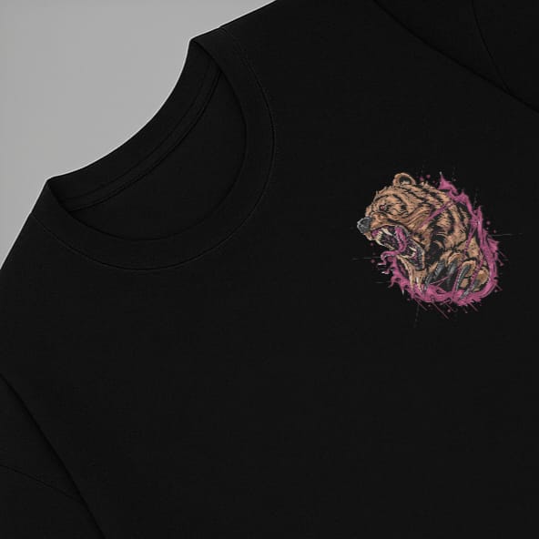Angry Bear – Wild Instinct Tee - Image 3